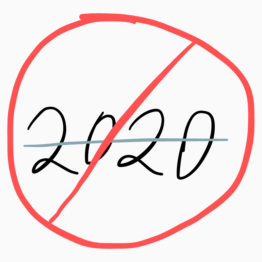 Не отменяйте 2020